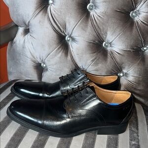 👔 Elite Clarks Whiddon Leather Cap Toe Oxfords 👞